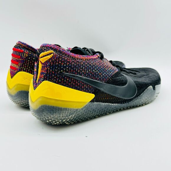 Nike Kobe A.D. NXT 360 Mens 8.5 Black Multicolor Basketball Shoes Sneakers - Picture 9 of 12